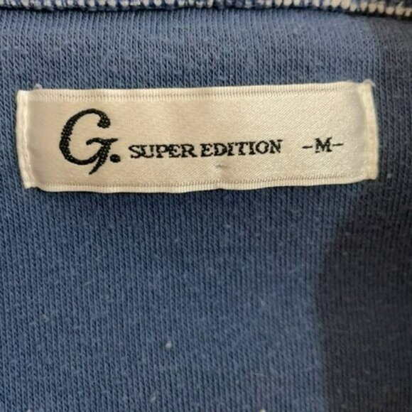 Teddy Bear Cardigan with Pockets, Cotton Blend Fleece, G. Super Edition, Medium - Picture 6 of 11